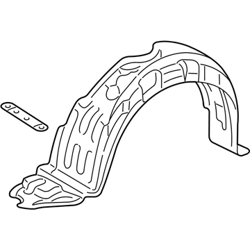 GM 88969696 Liner, Front Wheelhouse