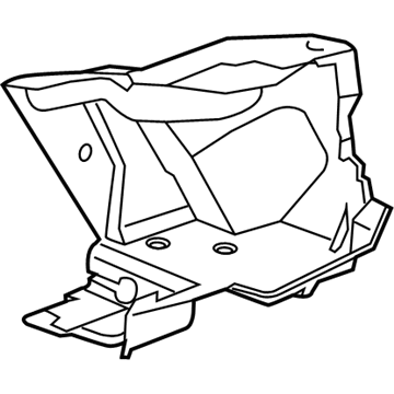 GM 23507393 Air Baffle