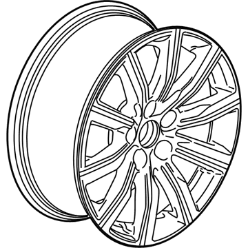 GM 23380405 Wheel, Alloy