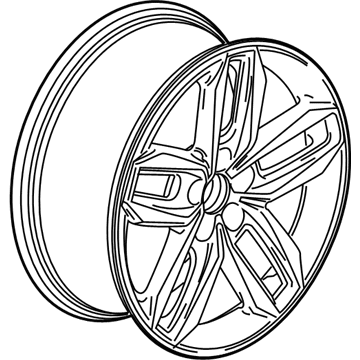 GM 84855229 Wheel, Alloy