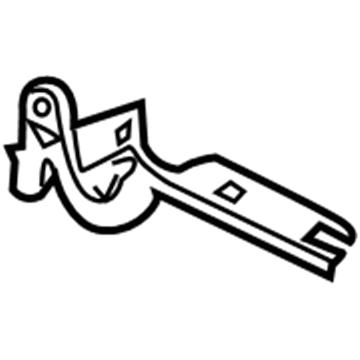 BMW 41-61-7-130-869 Left Trunk Lid Hinge