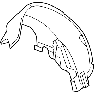 Mopar 5303908AE Shield-WHEELHOUSE