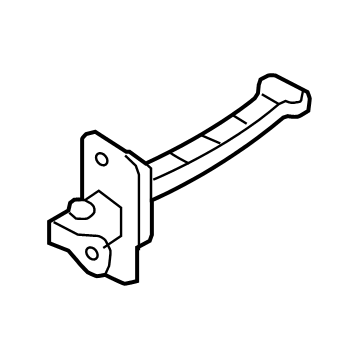 Hyundai 79490-J3000 Checker Assembly-Rear Door, RH