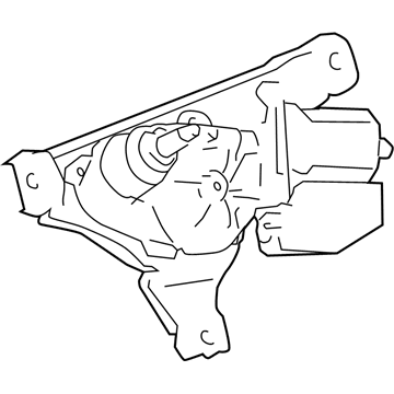 Toyota 85130-52240 Rear Motor