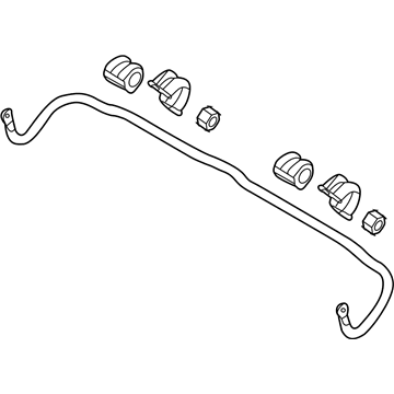 Kia 548102K510 Bar Assembly-Front Stabilizer