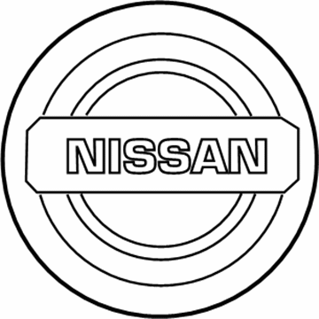 Nissan 40342-9BD0A Disc Wheel Ornament