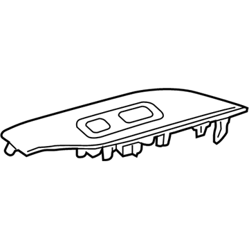 Toyota 74232-0R110 Switch Bezel