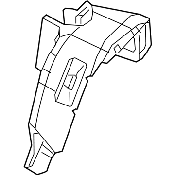 Mopar 68248092AA Shield-Splash