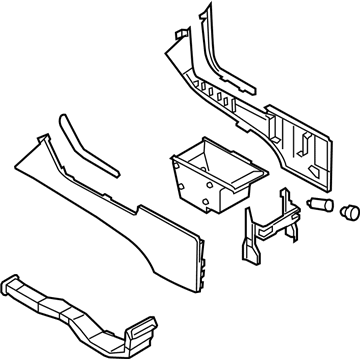 Infiniti 96905-EJ91B Console Compl