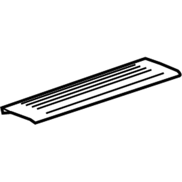 GM 22817375 Rear Sill Plate