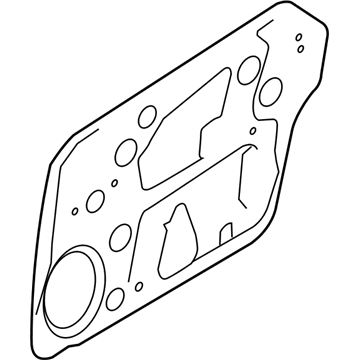 Hyundai 82471-4R000 Front Left-Hand Door Module Panel Assembly