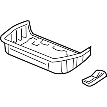 Honda 04652-TK8-305ZZ PAN SET, THIRD SEAT