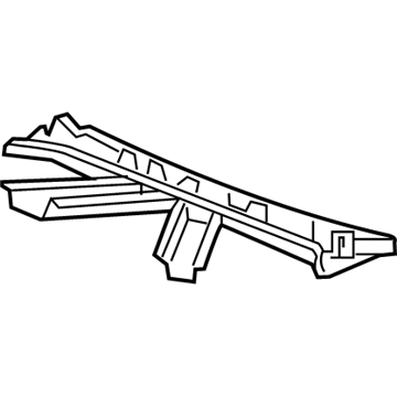 Honda 65135-TK8-305ZZ Crossmember Comp B, Floor FR
