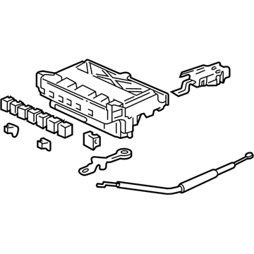 Acura 79500-ST7-C02ZA Control Assembly, Heater (Graphite Black)