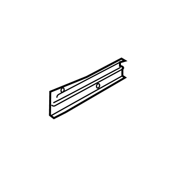 BMW 41-00-7-499-099 END PLATE, SIDE MEMBER, LEFT