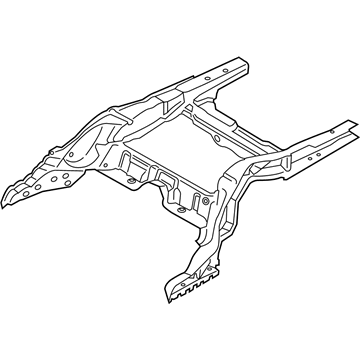 BMW 41-00-7-499-120 BODY BASE FRAME REAR