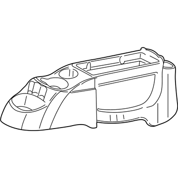 Ford YF1Z54045A36EAC Console Assembly