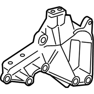 Lexus 12315-0P031 Bracket, Engine Mounting, Front NO.1 LH