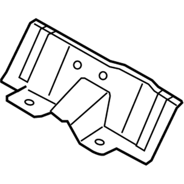 Hyundai 65551-3S100 Bracket Assembly-Rear Seat Mounting