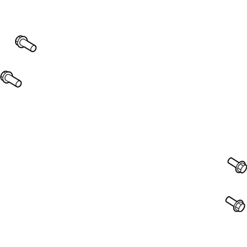 Nissan 081B1-0251A Bolt-Flange