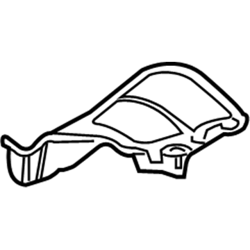 BMW 51-48-8-402-579 Heat Insulation, Rear Silencer, Left