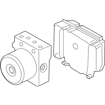 Ford GV6Z-2C405-F ABS Control Unit