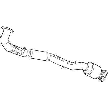 GM 23410392 Front Pipe