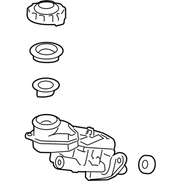 Honda 46100-T0B-A02 Master Cylinder A