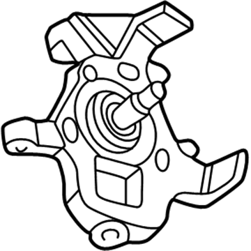 Mopar 52106002 Knuckle