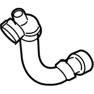 BMW 17-12-7-602-294 Radiator Lower-Thermostat Hose