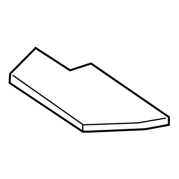 Lexus 58418-48120-C1 Board, Rear Floor, Rear