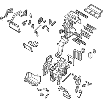 Hyundai 97205-3J250 Heater & Evaporator Assembly