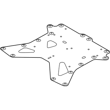 BMW 32-00-6-866-284 Stiffening Plate