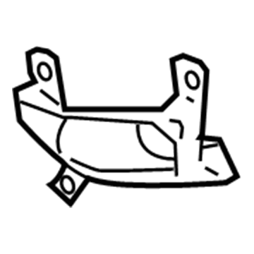 Hyundai 86518-3J000 Cover-Front Bumper Blanking, RH
