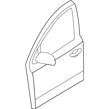 Hyundai 76003-3J010 Panel Assembly-Front Door, LH