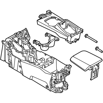 Ford CV6Z-58045A36-CB Center Console