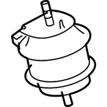 Infiniti 11220-EH00A INSULATOR - Engine Mounting, Front