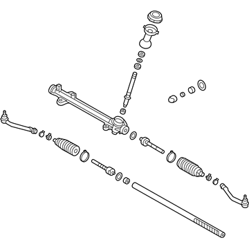 Hyundai 56500-4Z000 Gear Assembly-Steering