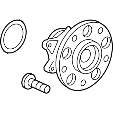 Honda 42200-TR3-901 Bearing Assembly, Rear Hub Unit