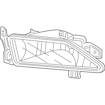 Honda 33951-S9V-A11 Foglight Unit, Driver Side