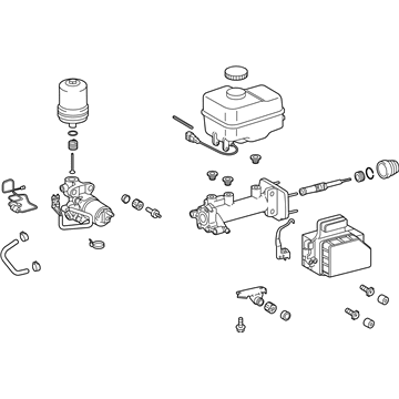 Toyota 47050-04055 Booster Assembly