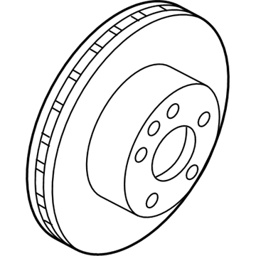 Nissan 40206-1AA0A Rotor-Disc Brake, Front