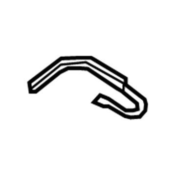 Acura 17257-RK1-A10 Seal Rubber, Splash Separator