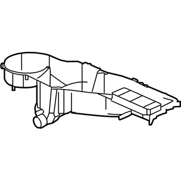 GM 89023357 Evaporator Case