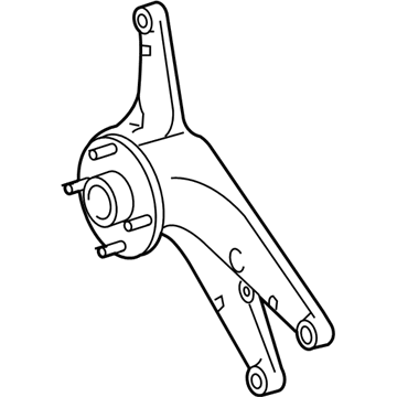 Lexus 16380-0S020 Bracket Assembly, Fan