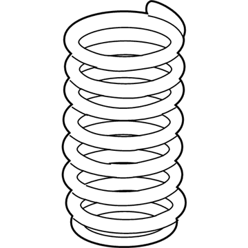 BMW 33-53-6-786-658 Rear Coil Spring