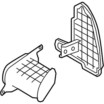 Nissan 16554-EZ30C Duct Assembly Air