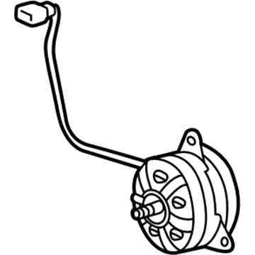 Toyota 16363-0P250 Fan Motor