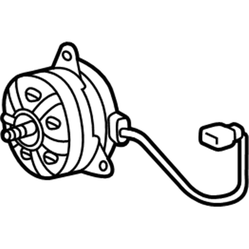 Toyota 16363-0P380 Fan Motor