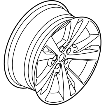 Ford LB5Z-1007-E Wheel, Alloy